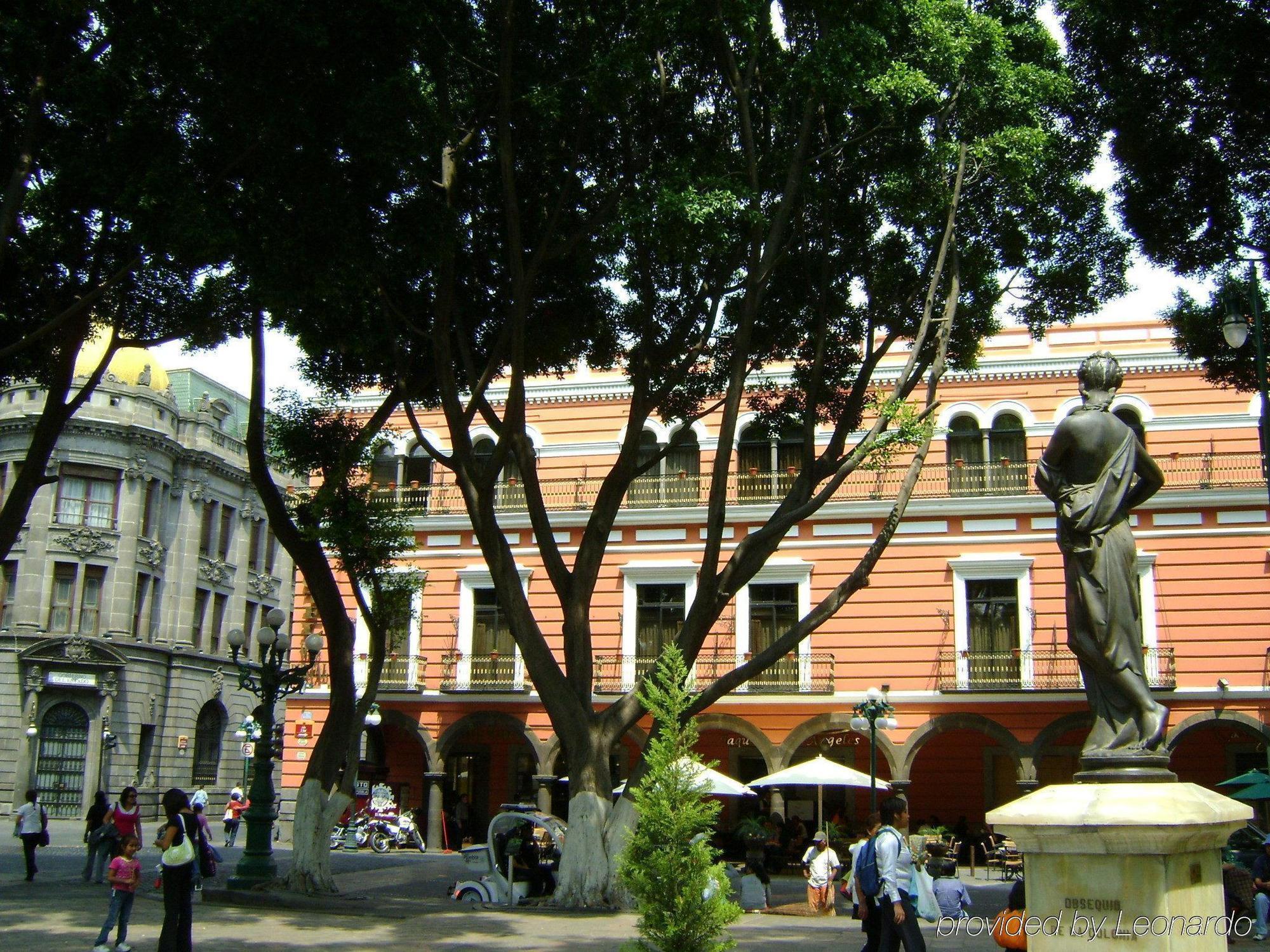 Hotel Del Portal, Puebla Bagian luar foto